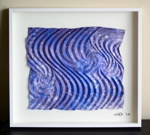 Crashing Waves I — 20 x 22 inch, framed