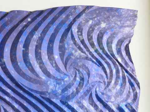 Crashing Waves I, detail — 20 x 22 inch, framed