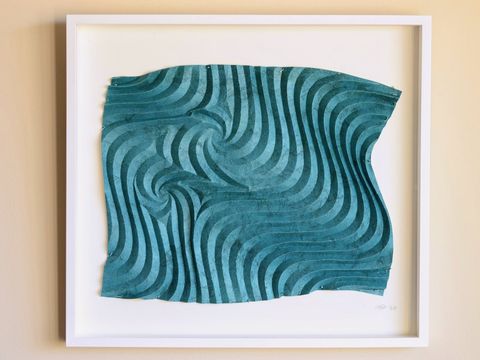 Crashing Waves II — 20 x 22 inch, framed