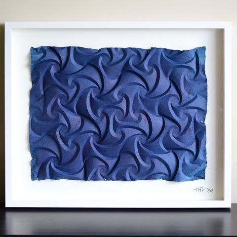 Deep Blue — 20 x 26 x 2 inches