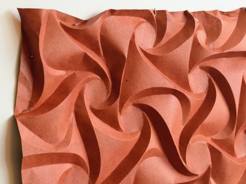Penrose Sunflower, detail — 13 x 17 x 1 inch